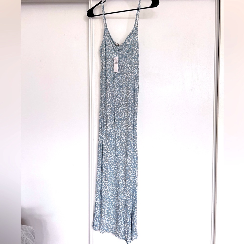 NWT cowl neck floral dress